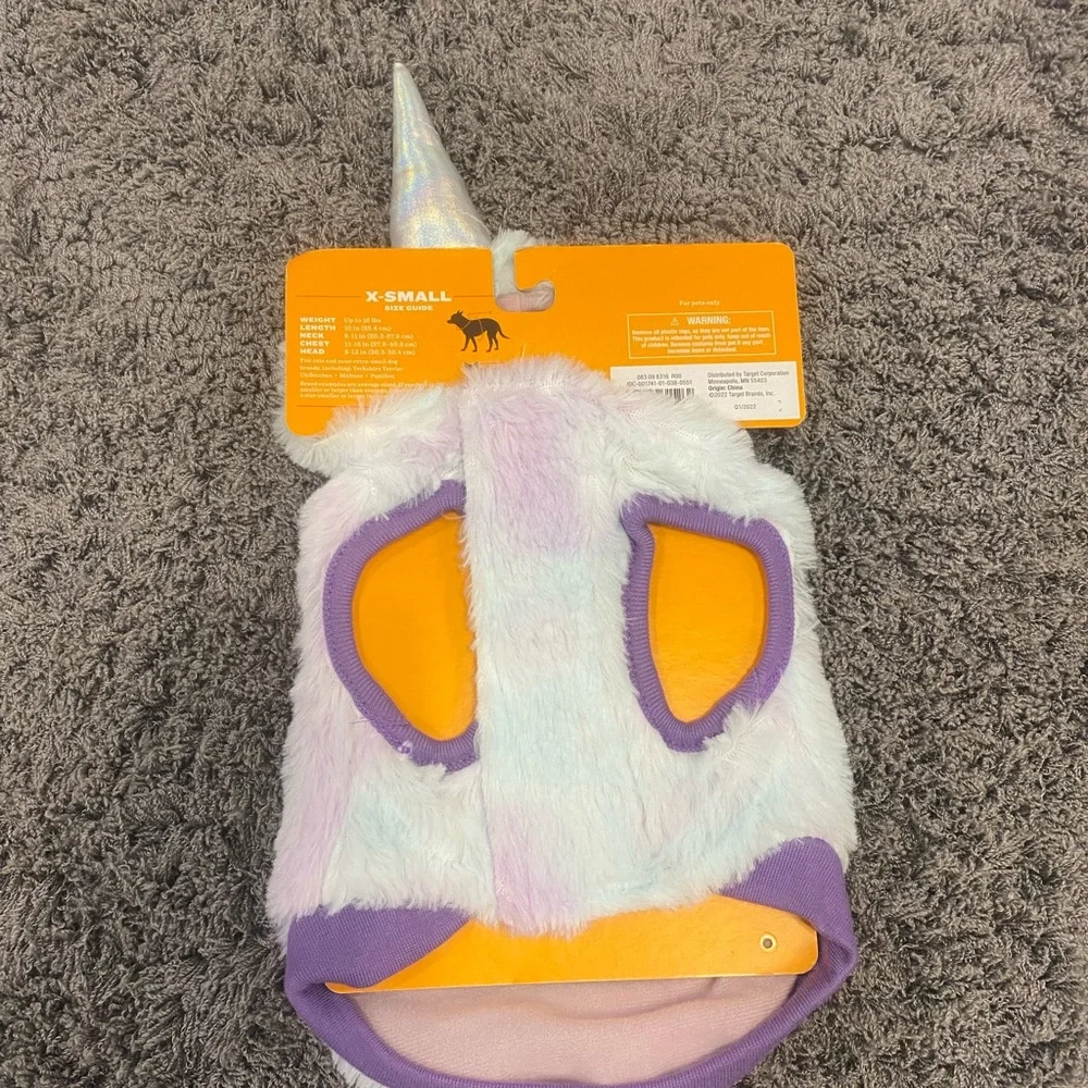 Dog or cat Rainbow, Pumpkin & Unicorn Costume Set - Multicolor